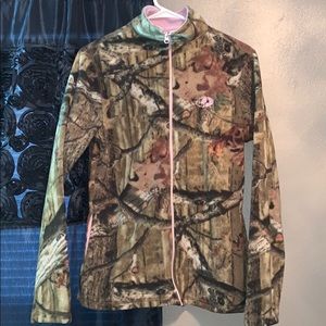 Missy oak zip up sweatshirt